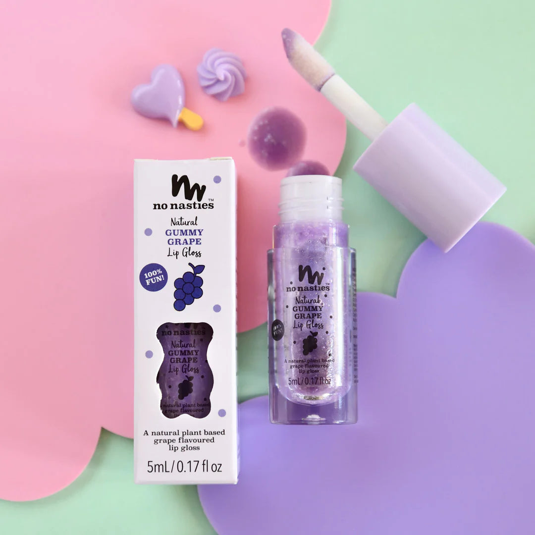 No Nasties Kids Natural Lip Gloss Wands