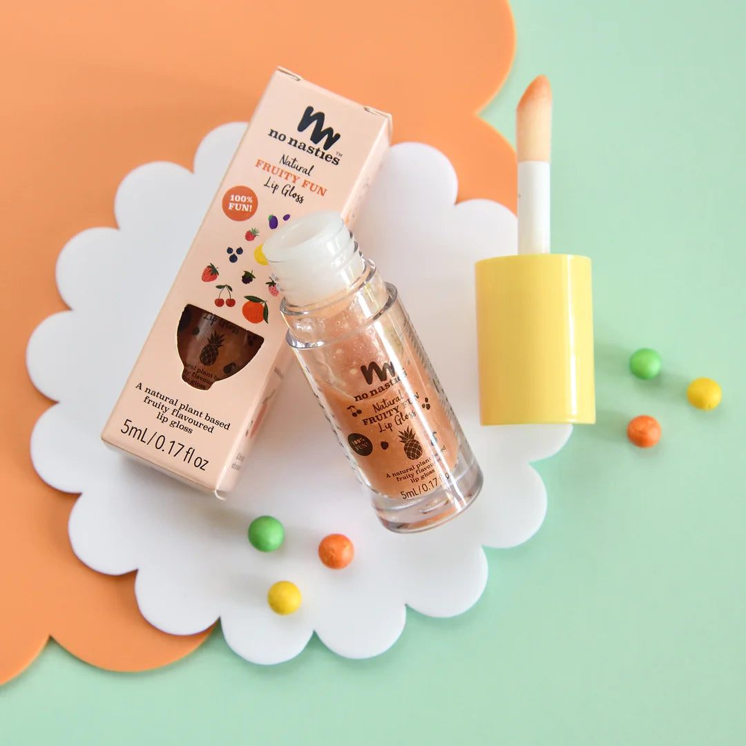 No Nasties Kids Natural Lip Gloss Wands