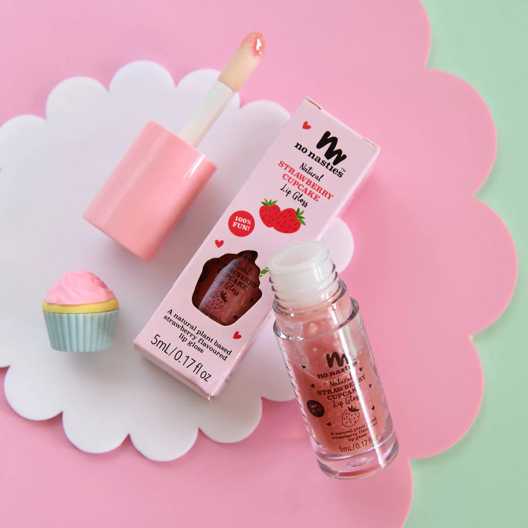 No Nasties Kids Natural Lip Gloss Wands